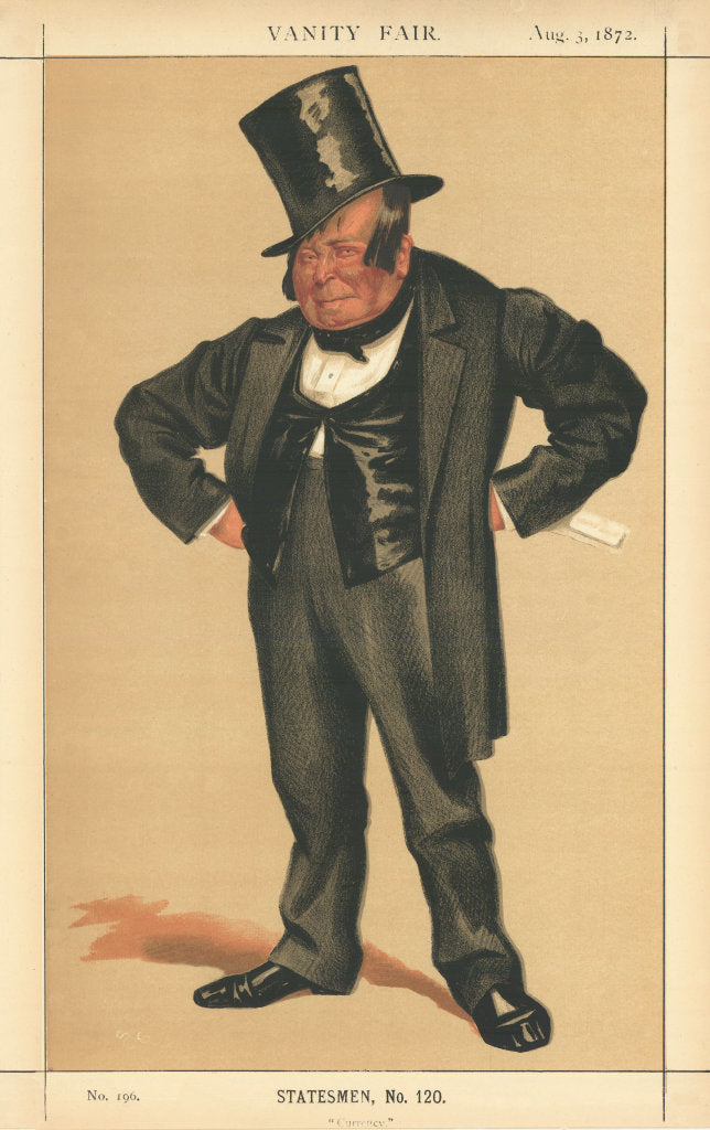 VANITY FAIR SPY CARTOON James Delahunty 'Currency' Ireland. Coidé 1872 print